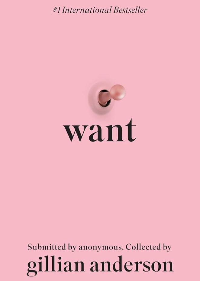 Gillian Anderson Autographed 1st Edition Want Very Fine Books COA - #01